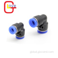  Plastic Pneumatic Connector PV L types plastic pneumatic quick connecor Supplier